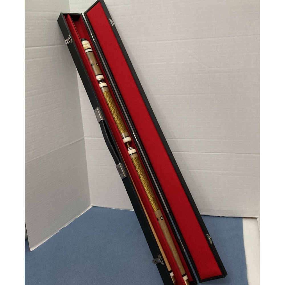 Sears Roebuck & Co. Adjustable Length & Weight Pool Cue (6-25509) w/Hard Case